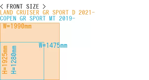 #LAND CRUISER GR SPORT D 2021- + COPEN GR SPORT MT 2019-